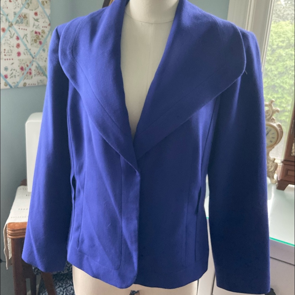 Royal blue Calvin Klein Blazer Jacket. Size 14.